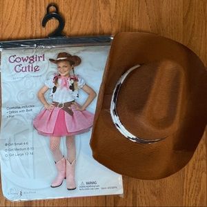 Cowgirl Cutie Costume - Girl Size Small(4-6)